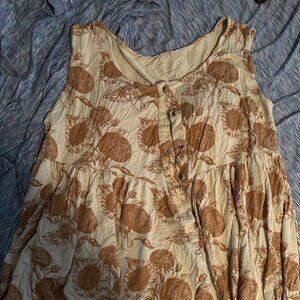 kate quinn sunflower jumpsuit | euc | xxl